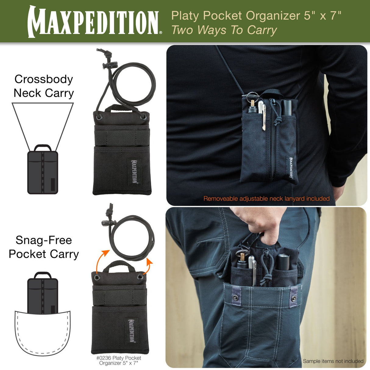 Platy Pocket Organizer 5×7