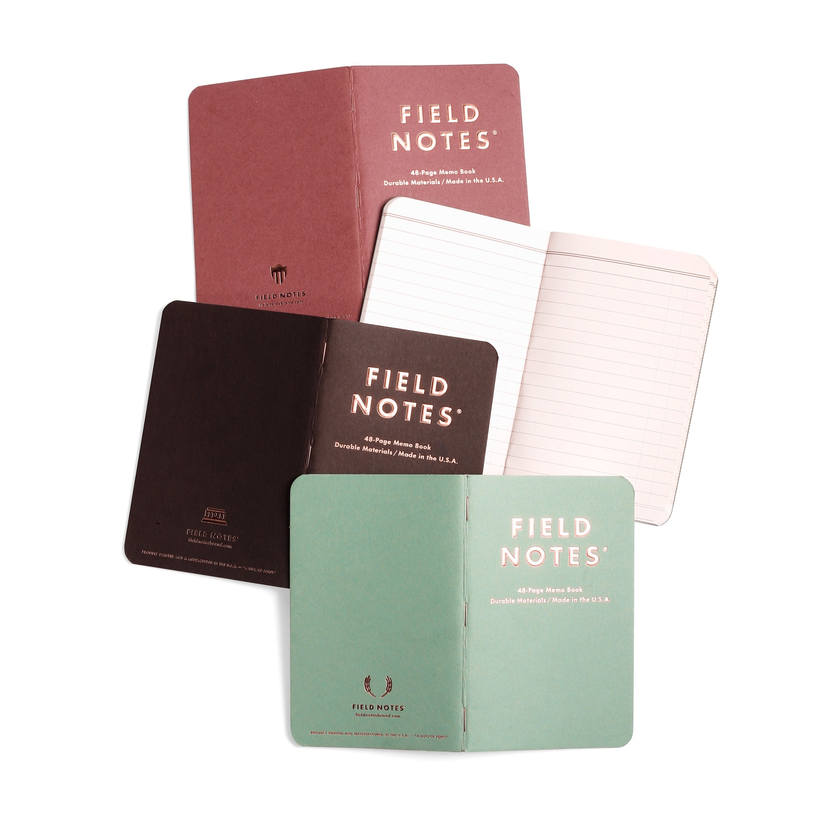 Field Notes Lucky 3-Pack Memo Book – Mukama