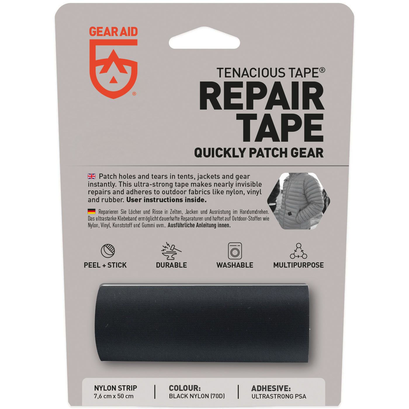 tape zelt Gear Aid Tenacious Tape® Repair Tape – Mukama