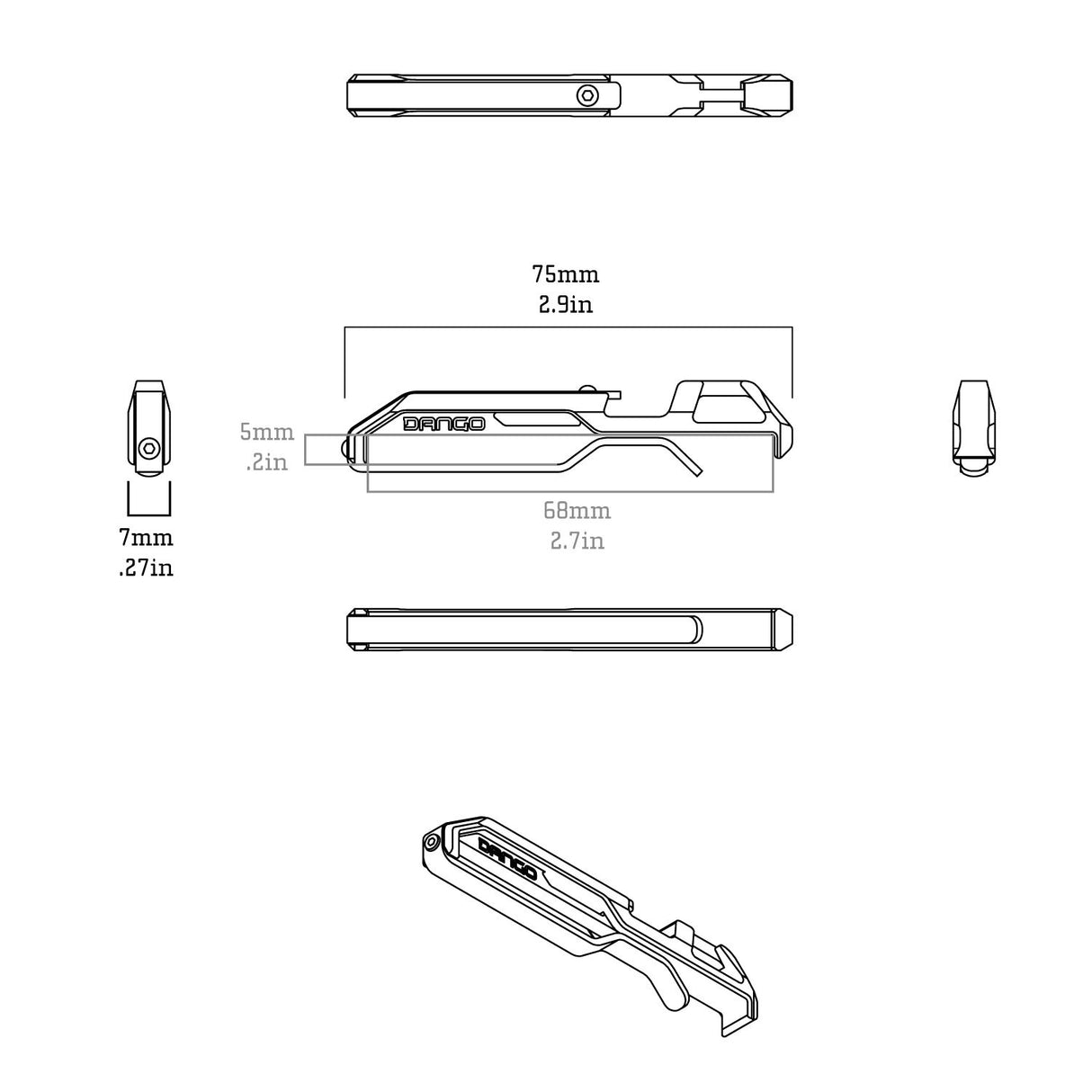Pocket Clip - Klipsu