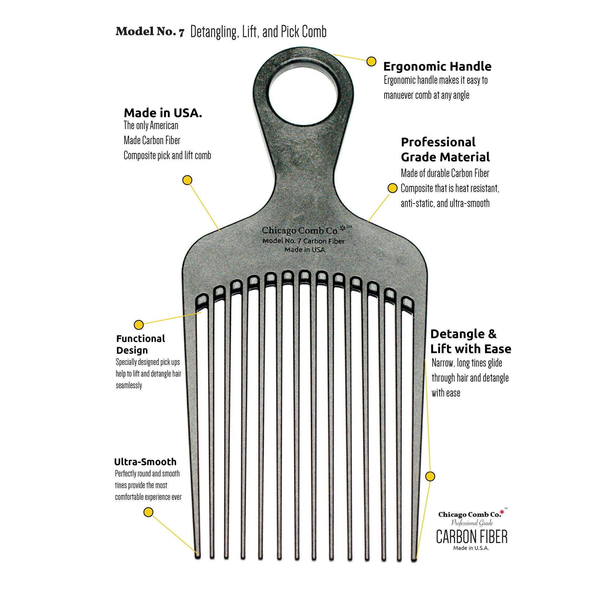 Cube Comb Ice Cube Afro Comb