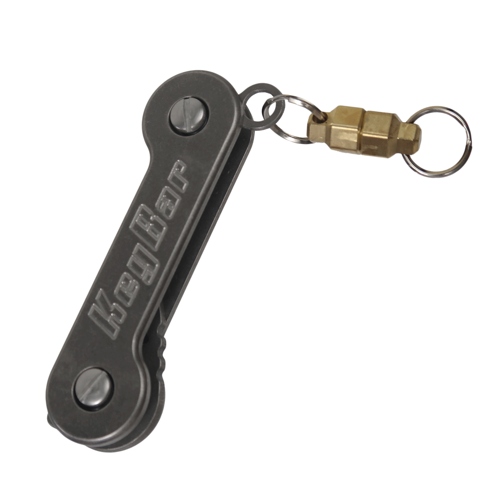 Set Di MagNuts KeyBar In Ottone – Inserti Cilindro Magnetico Sinistro E Destro, Porta Chiavi USA - Foto 4