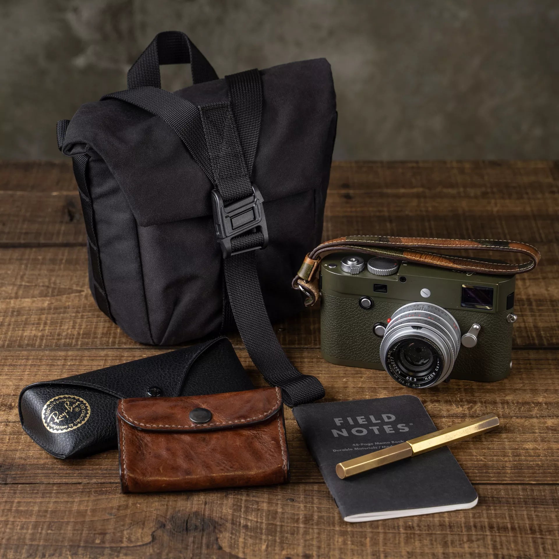 buy leather camera backpack Wotancraft Pilot Travel Camera Bag 2 L – Mukama