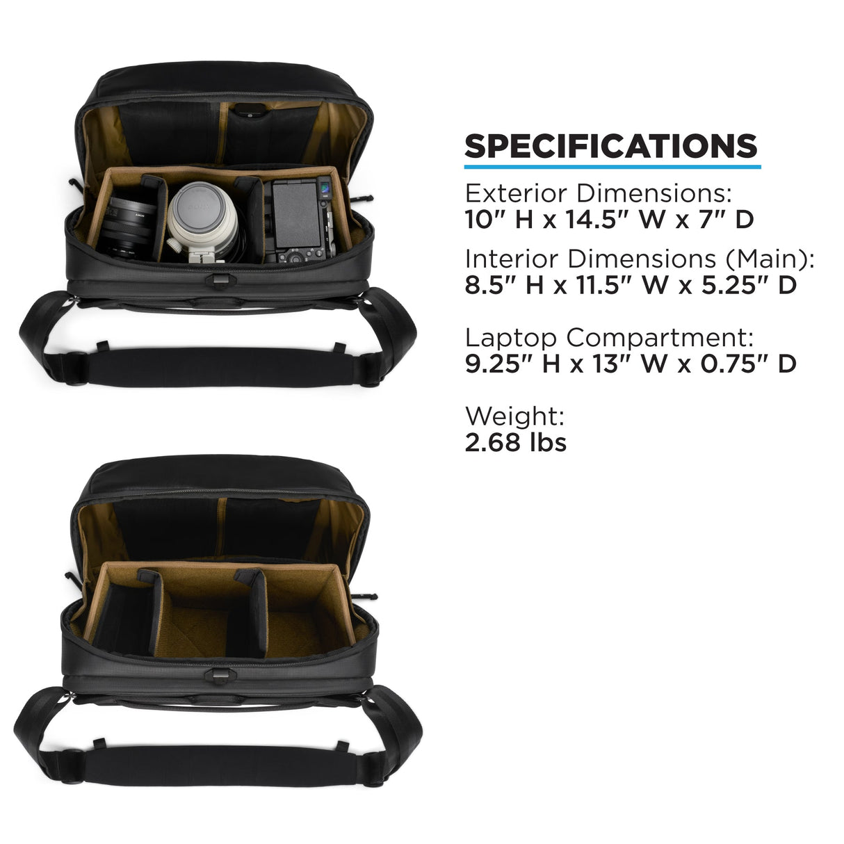 McKinnon Camera Messenger 13 L