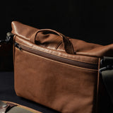 Pilot Leather Travel Camera Bag 7 L