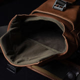 Pilot Leather Travel Camera Bag 2 L
