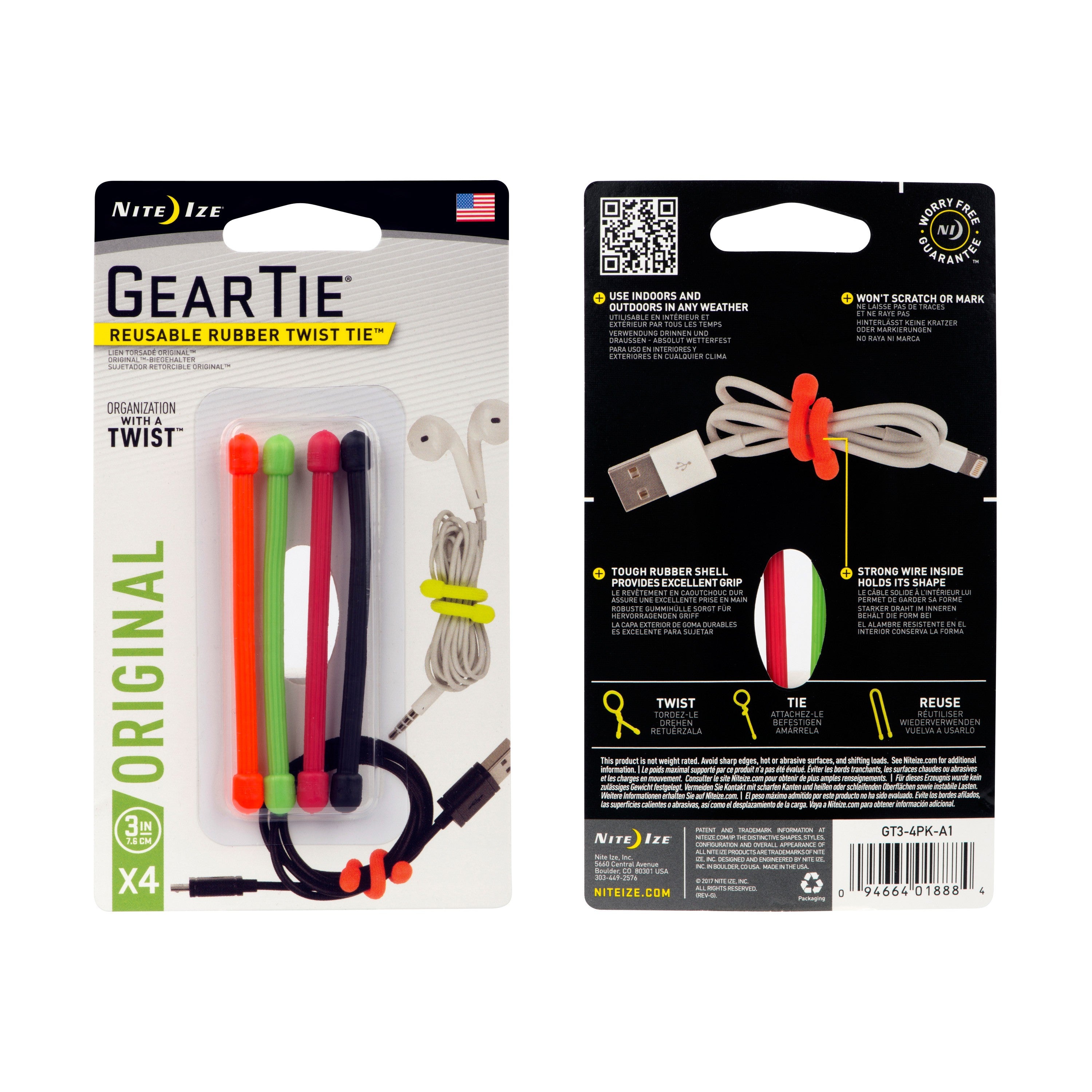 Nite Ize Gear Tie® Twist Tie™ 3