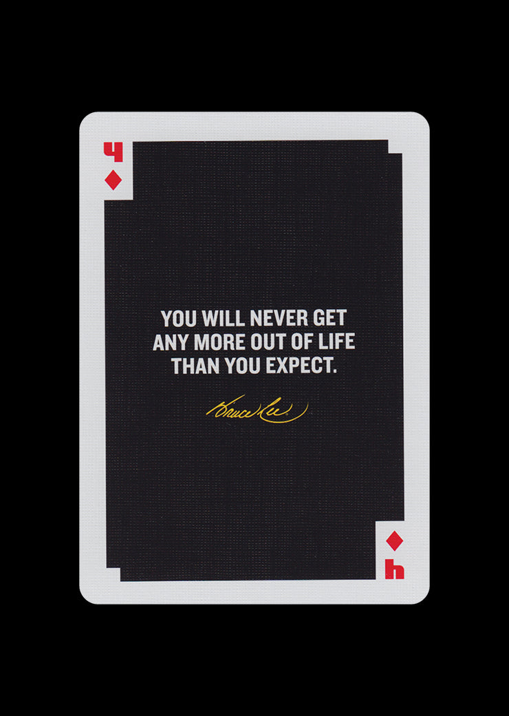 Bruce Lee Playing Cards