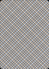 Vintage Plaid Playing Cards