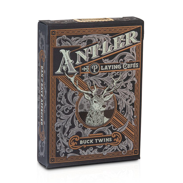 limited edition playing cards Art of Play Antler Black Edition Playing Cards – Mukama
