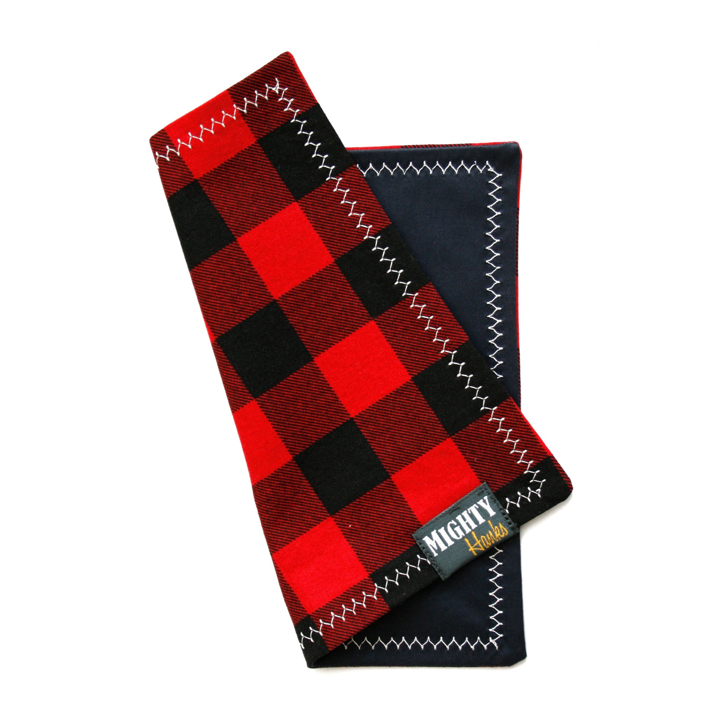 Buffalo plaid handkerchief sales