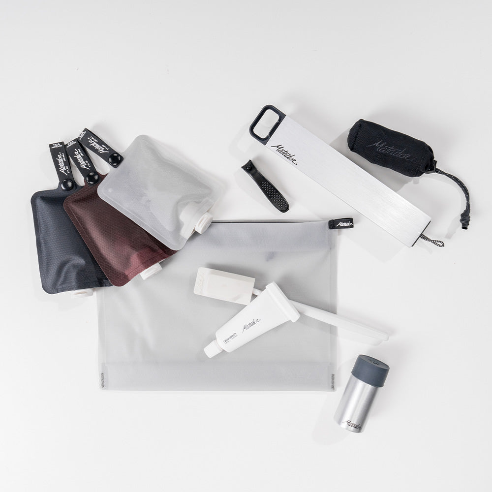 FlatPak™ Zipper Kulturbeutel