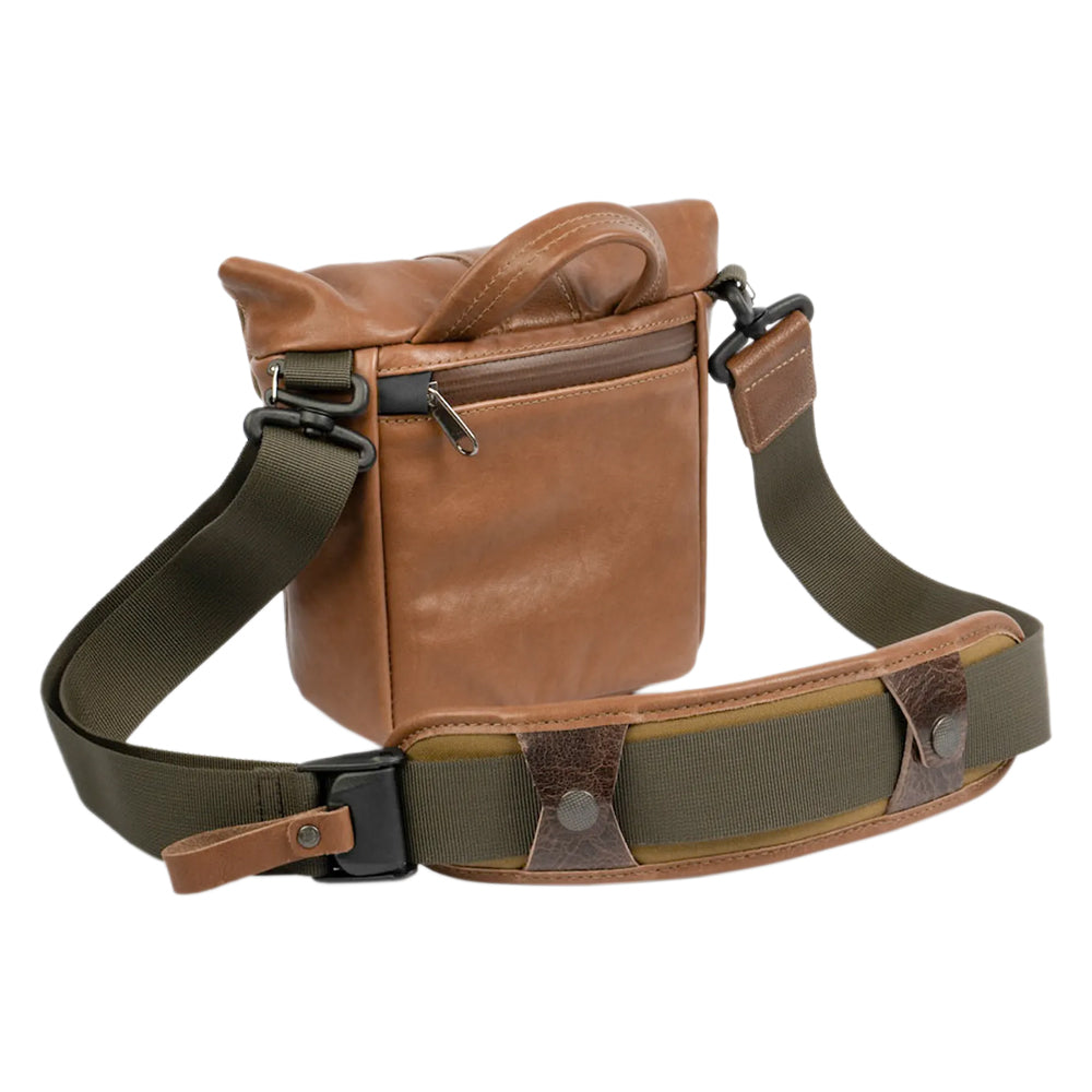 Pilot Leather Travel Camera Bag 2 L