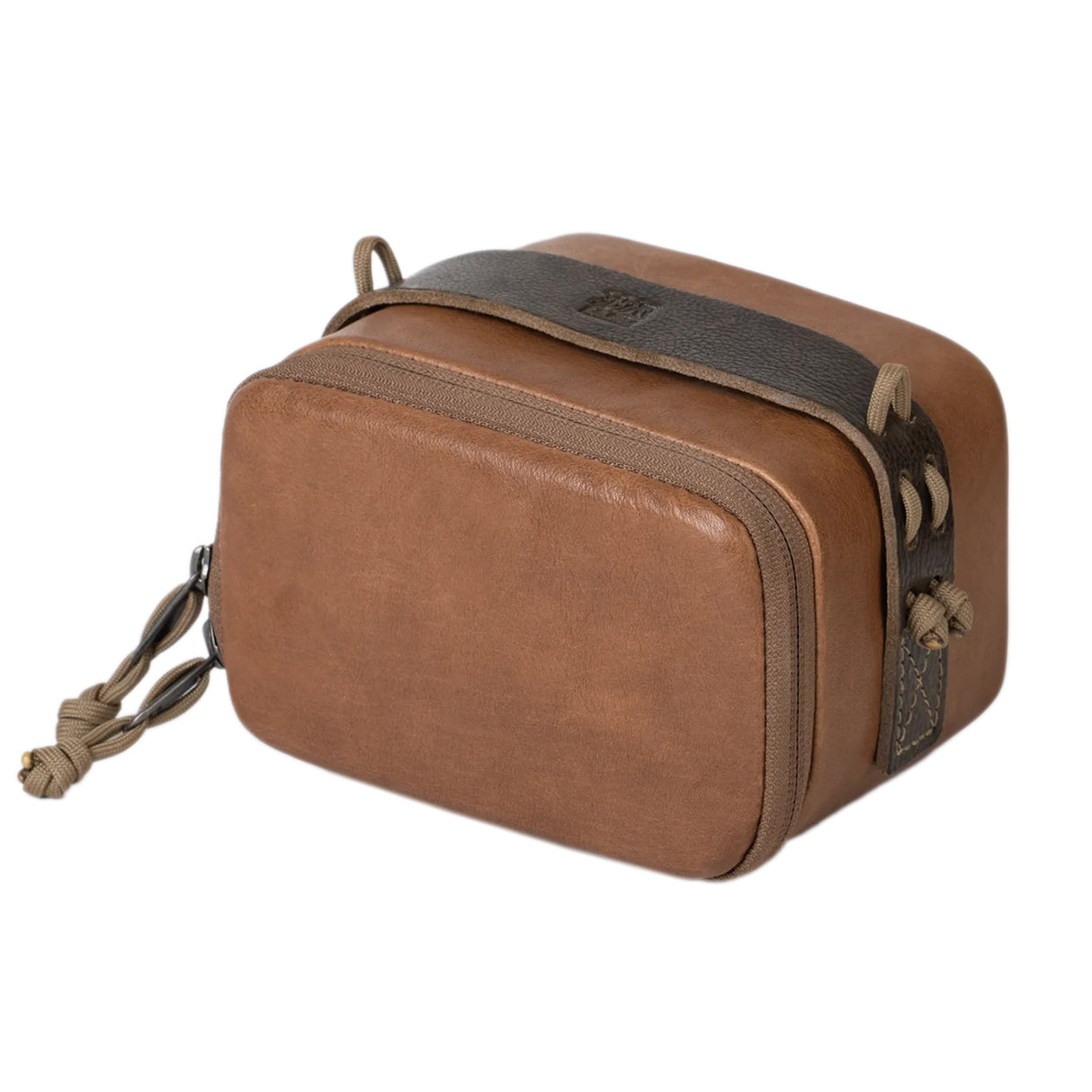 Full Leather Portable Camera Pouch