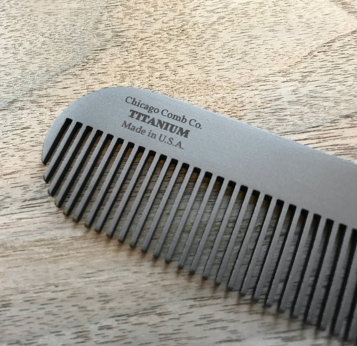 Model No. 2 Titanium Comb