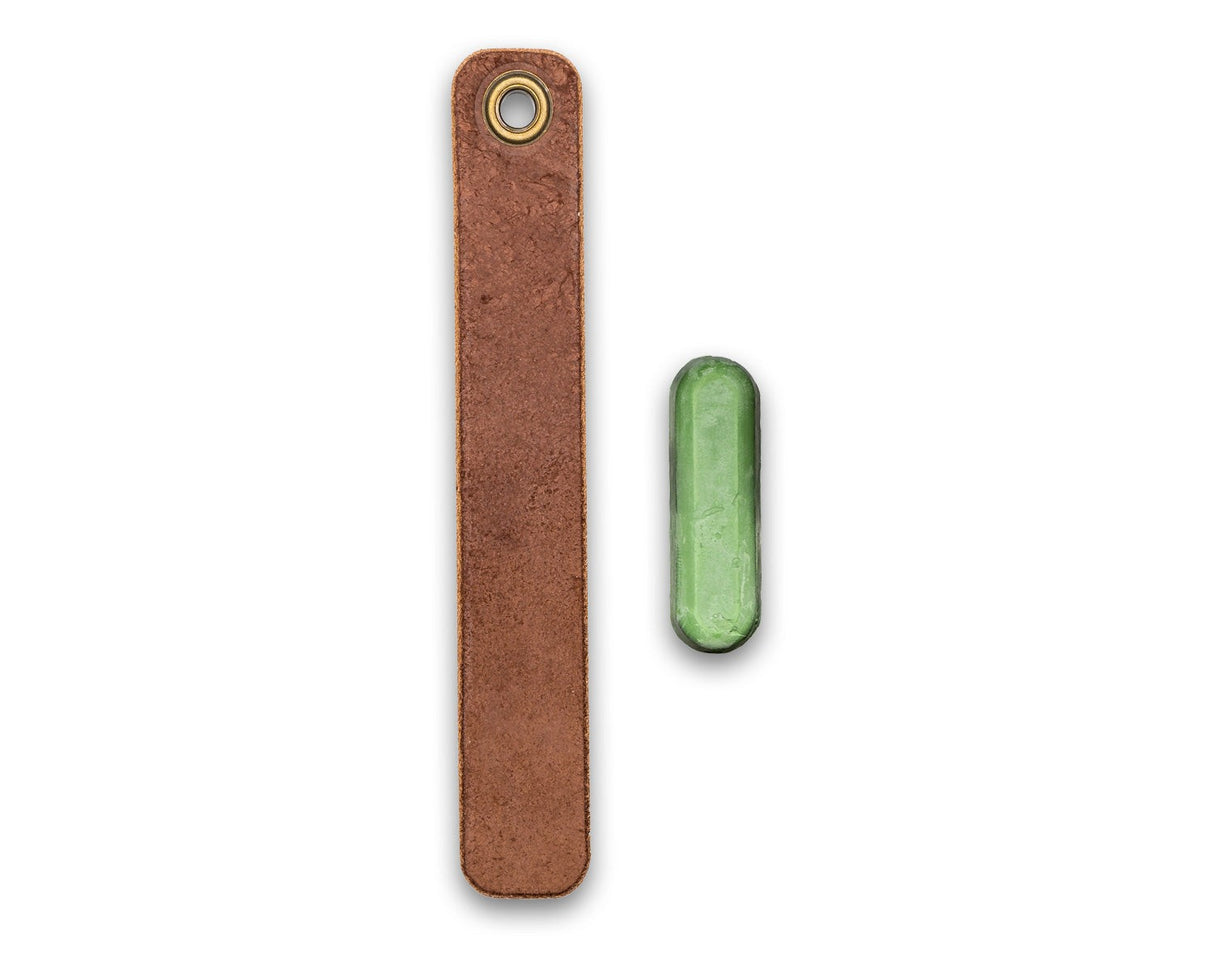 Leather Strop + Compound