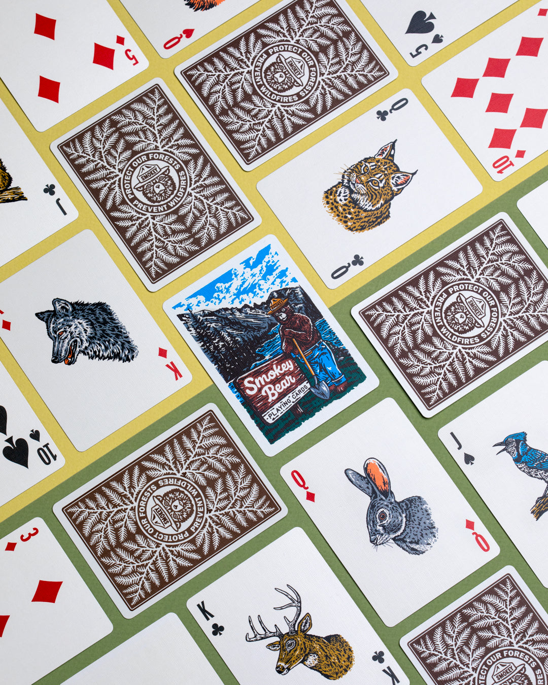 Smokey Bear Playing Cards