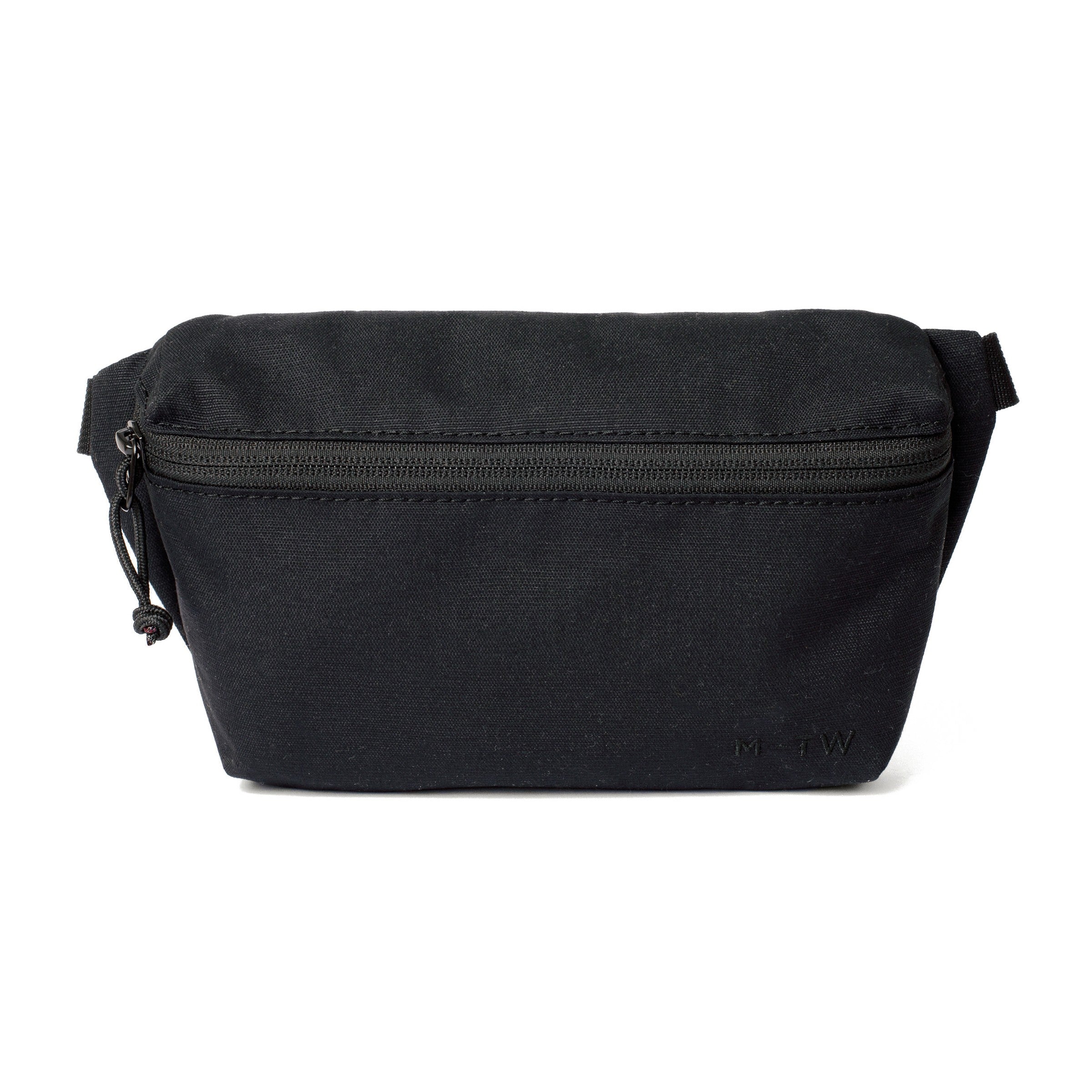 DESIGN cross body fanny pack with contrast puller in black DESIGN cross body fanny pack with contrast puller in black