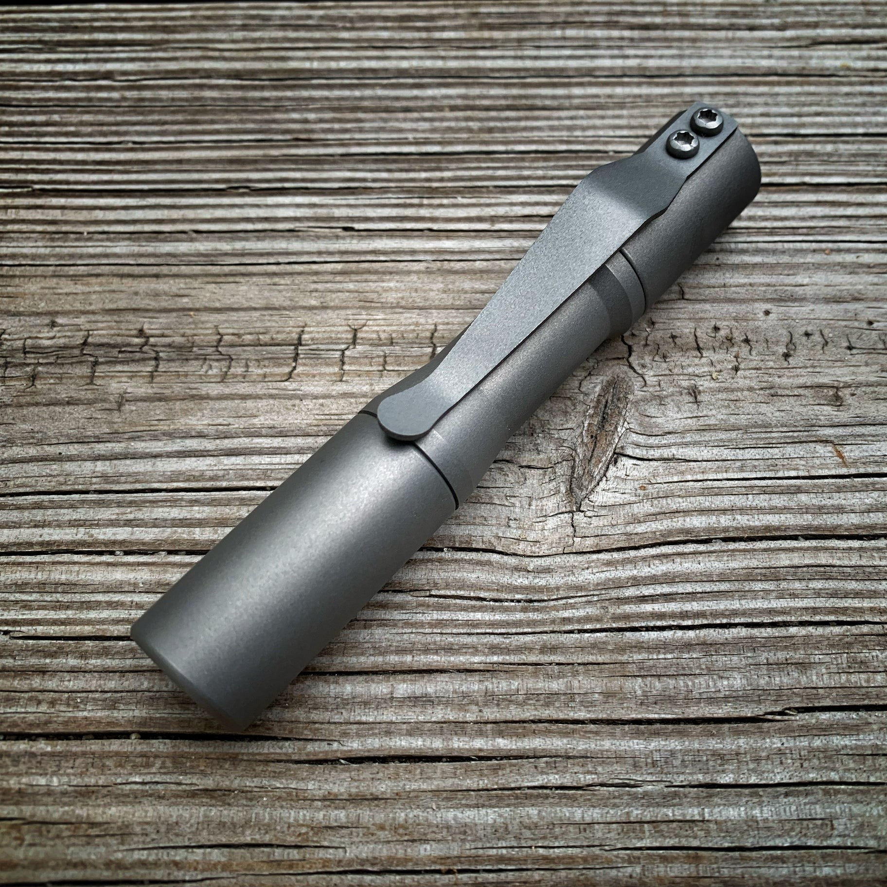 Flashlight Click&go CWF Custom Flashlights Micro Click Titanium Flashlight – Mukama