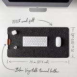 Wool Felt Desk Mat