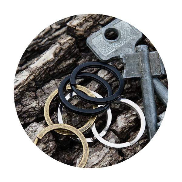 Dead Stock　DIRK BIKKEMBERGS　Key Ring Urban Carvers Black Key Ring 2-Pack – Mukama