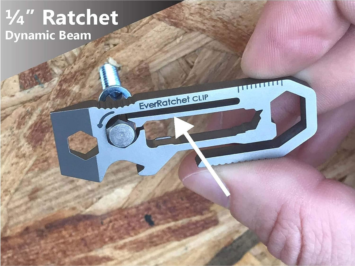 EverRatchet Clip Titanium Multitool