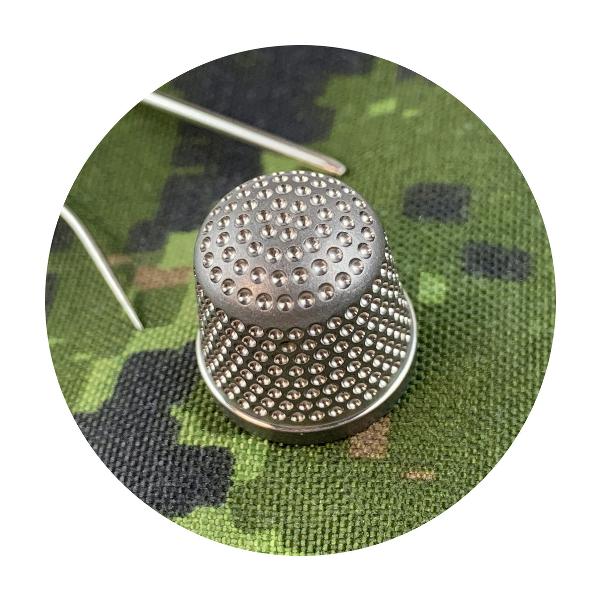 Titanium Thimble - Sormustin
