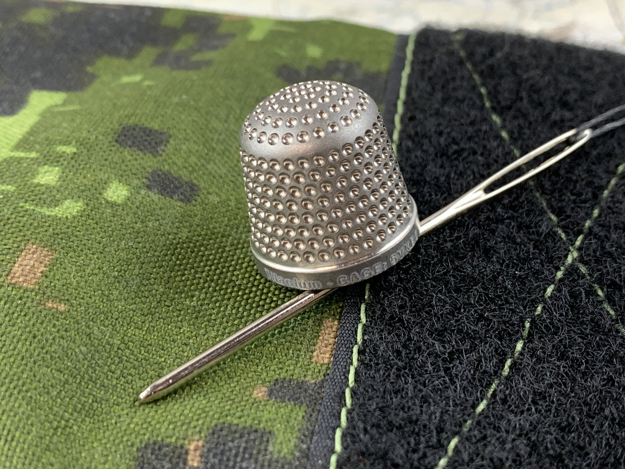 Titanium Thimble - Sormustin