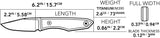 Ti Lookout Fixed Blade Knife