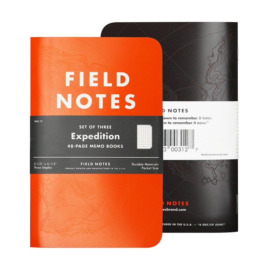 Expedition 3-Pack Notizblock