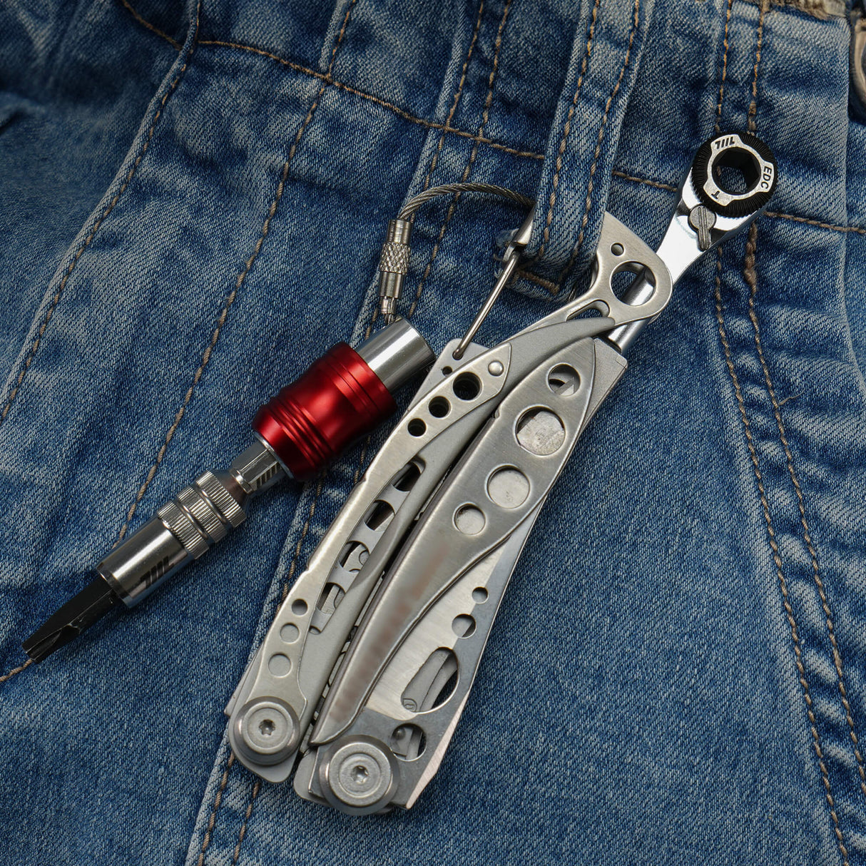 711L Flat End EDC Ratchet Wrench MK2