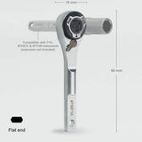 711L Flat End EDC Ratchet Wrench MK2