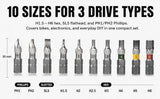 711L KnurlGrip Hex Bit Set