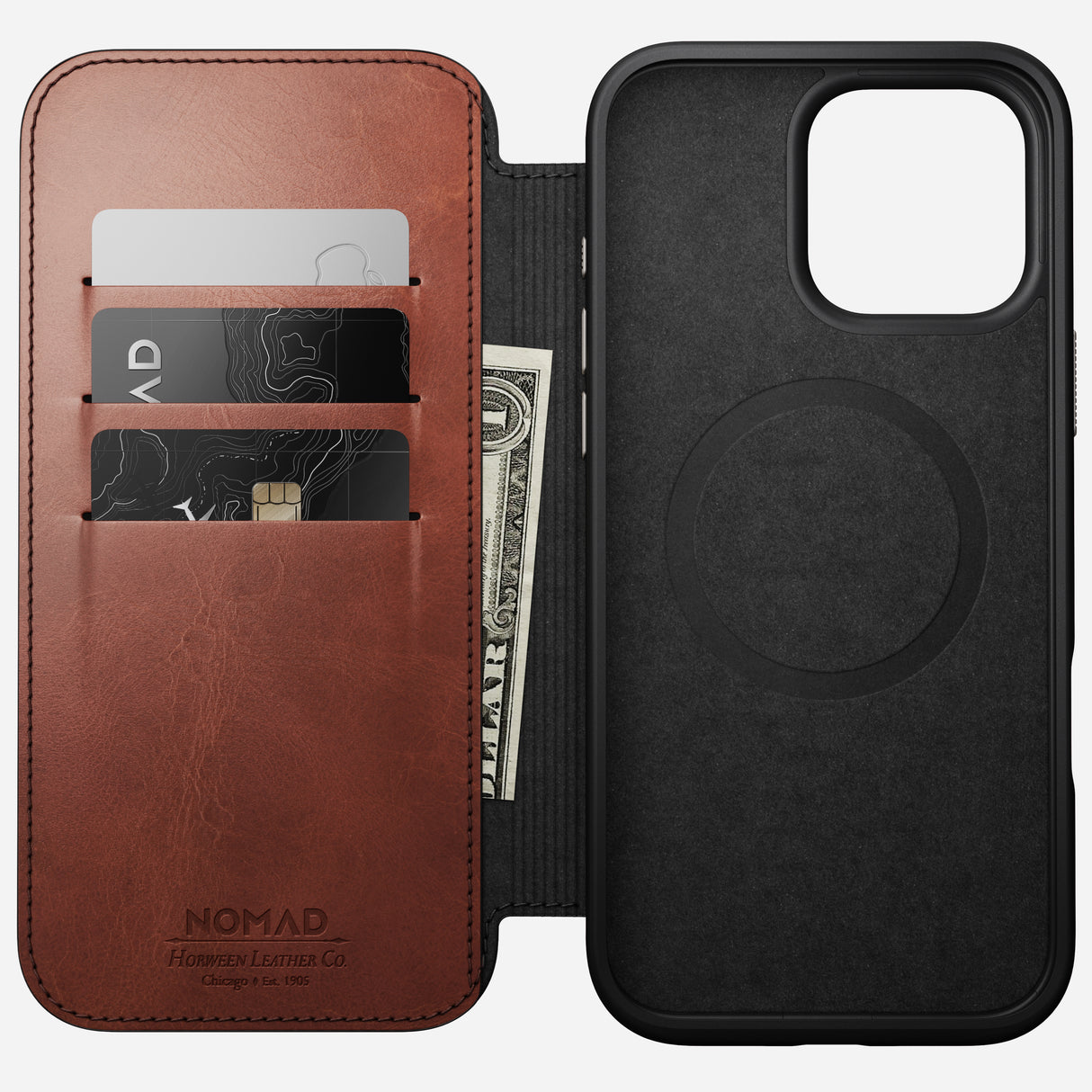 Modern Leather Folio Horween