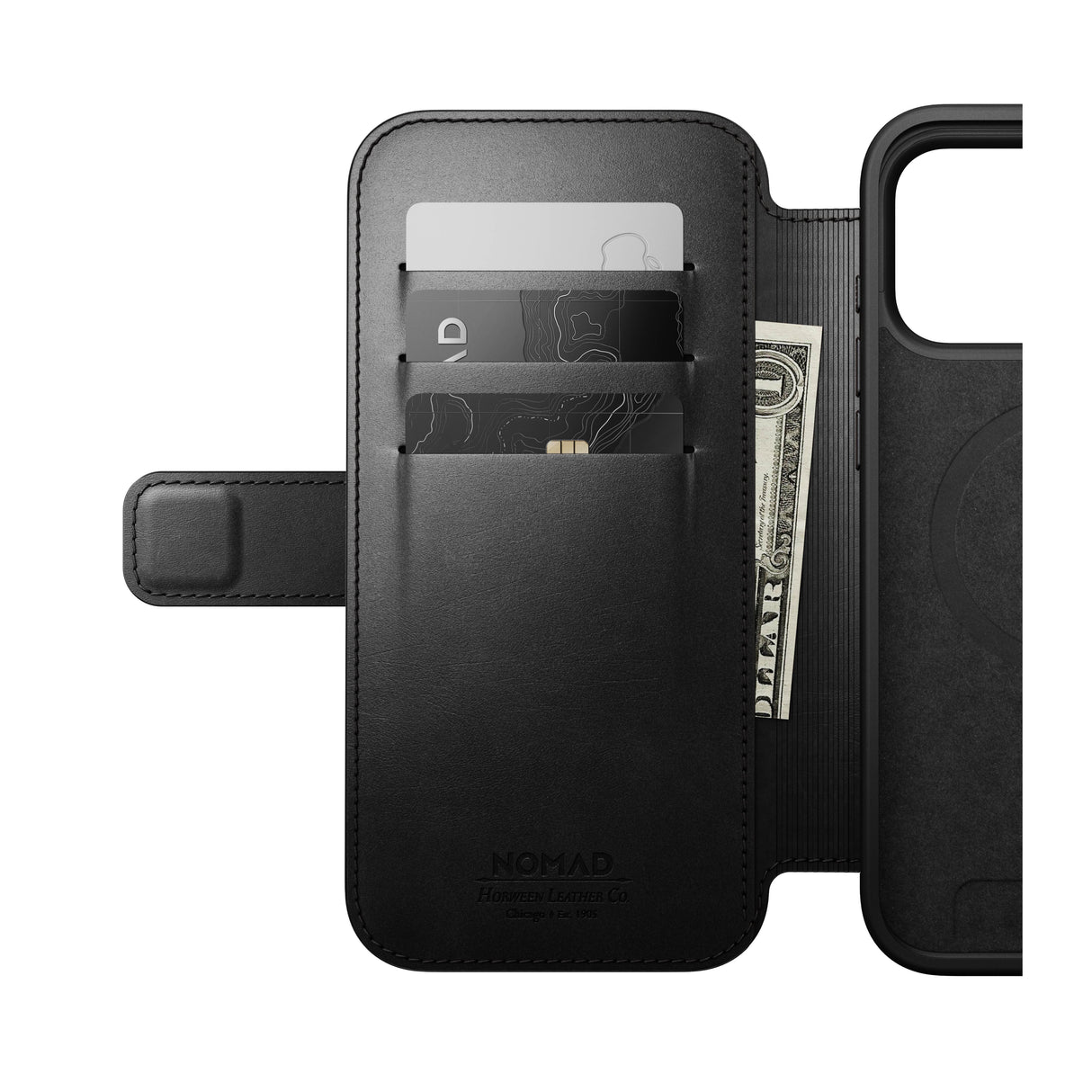 Modern Leather Folio Horween iPhone Series 17 - Suojakotelo