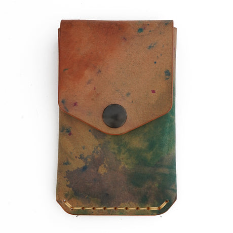 Messenger Wallet Art Shell Cordovan