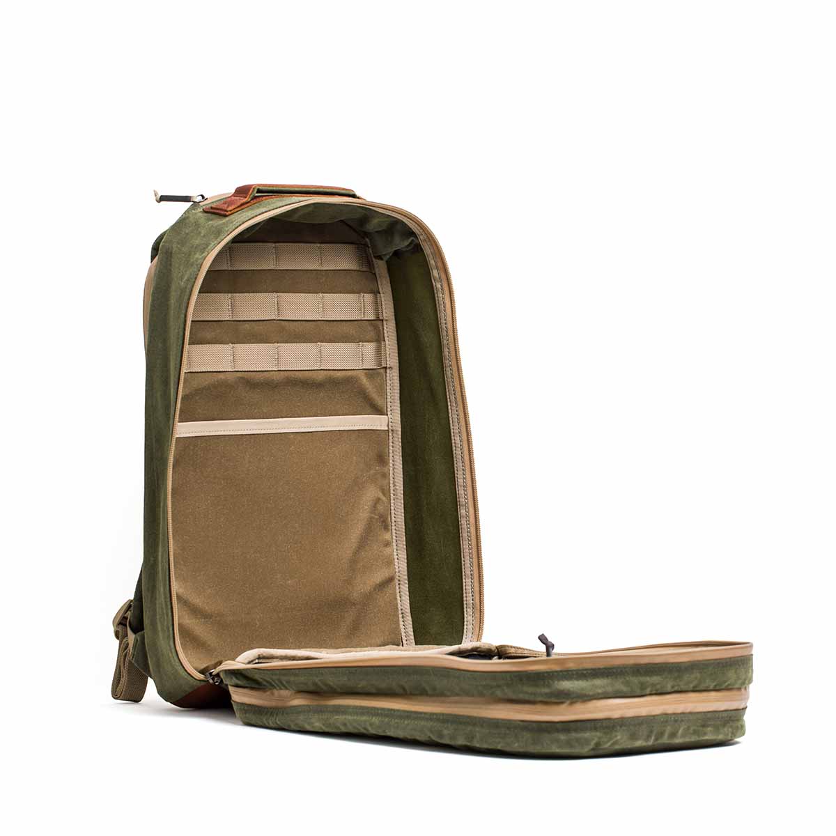 Bullet Ruck 18 L Waxed Canvas Backpack