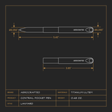 Contrail Pocket Lanyard - Kynä