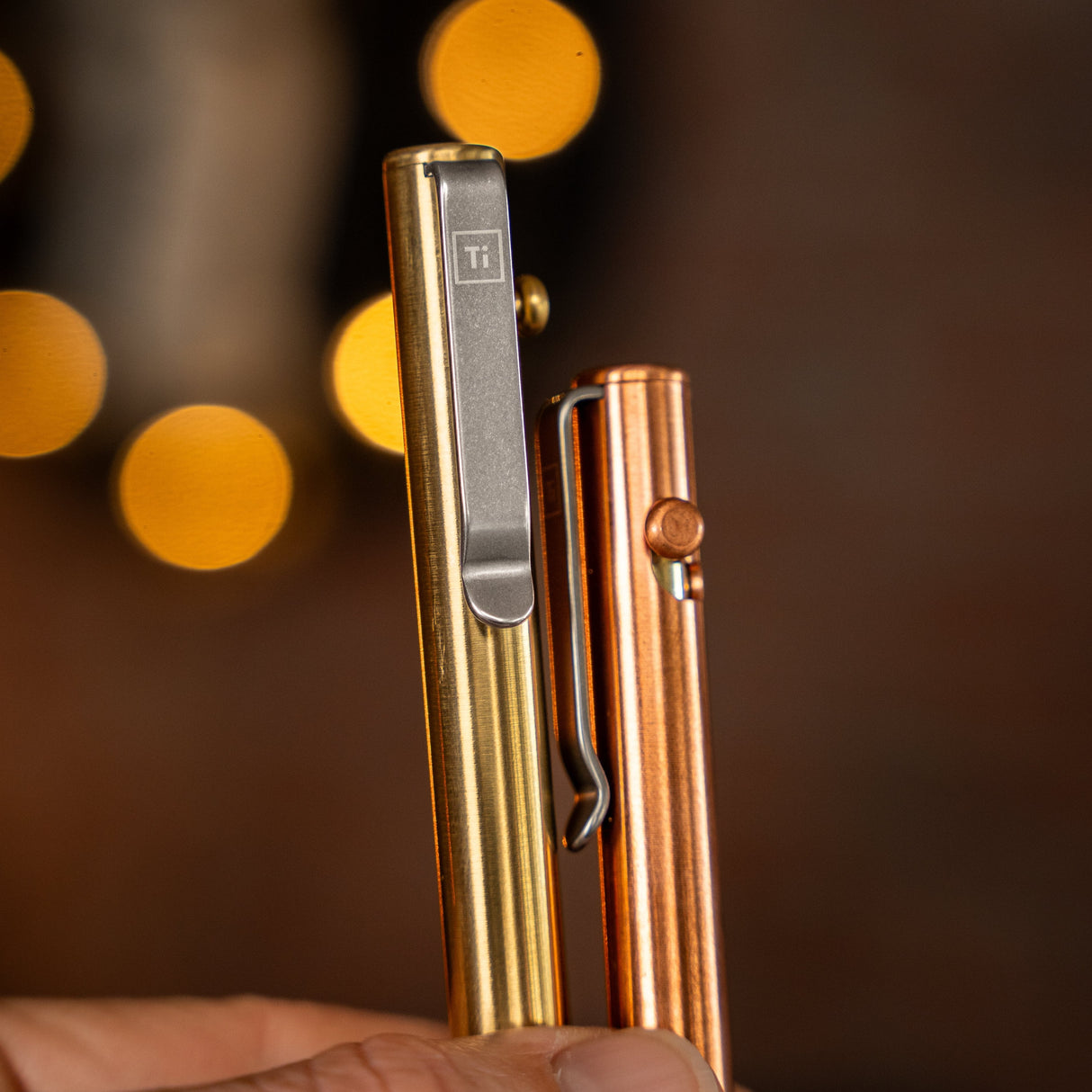 Base Line Bolt Action Copper Pen