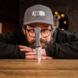 Ti Pocket Bowie Knife