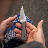Ti Pocket Bowie Knife