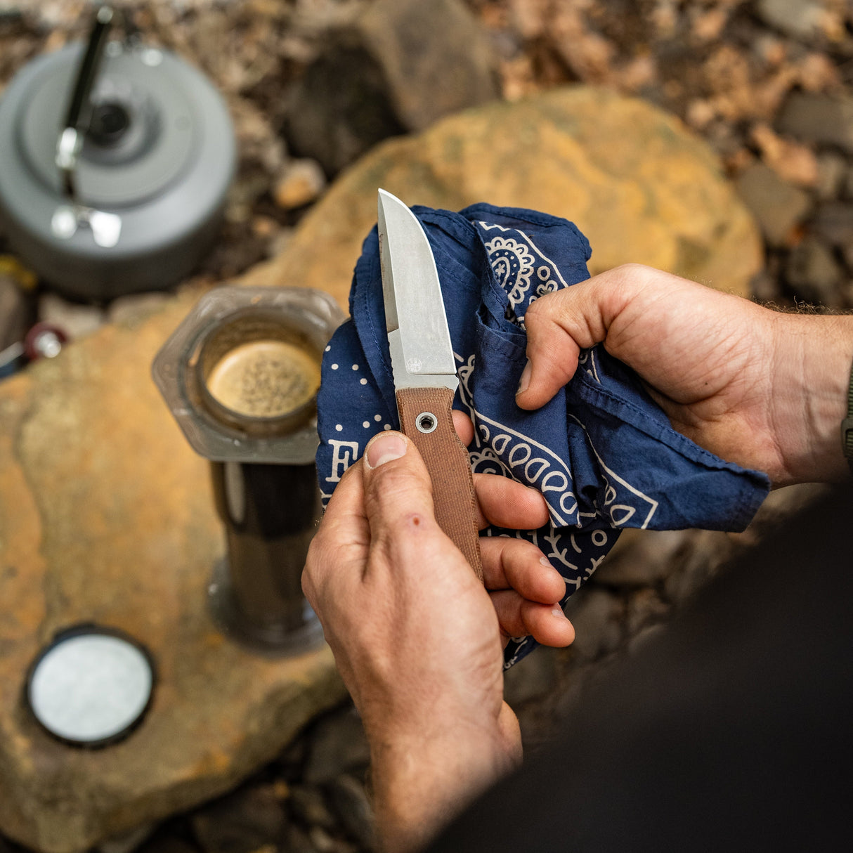 USA Signal Fixed Blade Knife