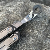 Flat End Flex Head EDC Ratchet Wrench