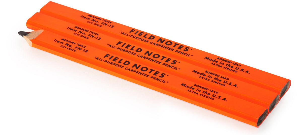 Carpenter Pencils 3-Pack