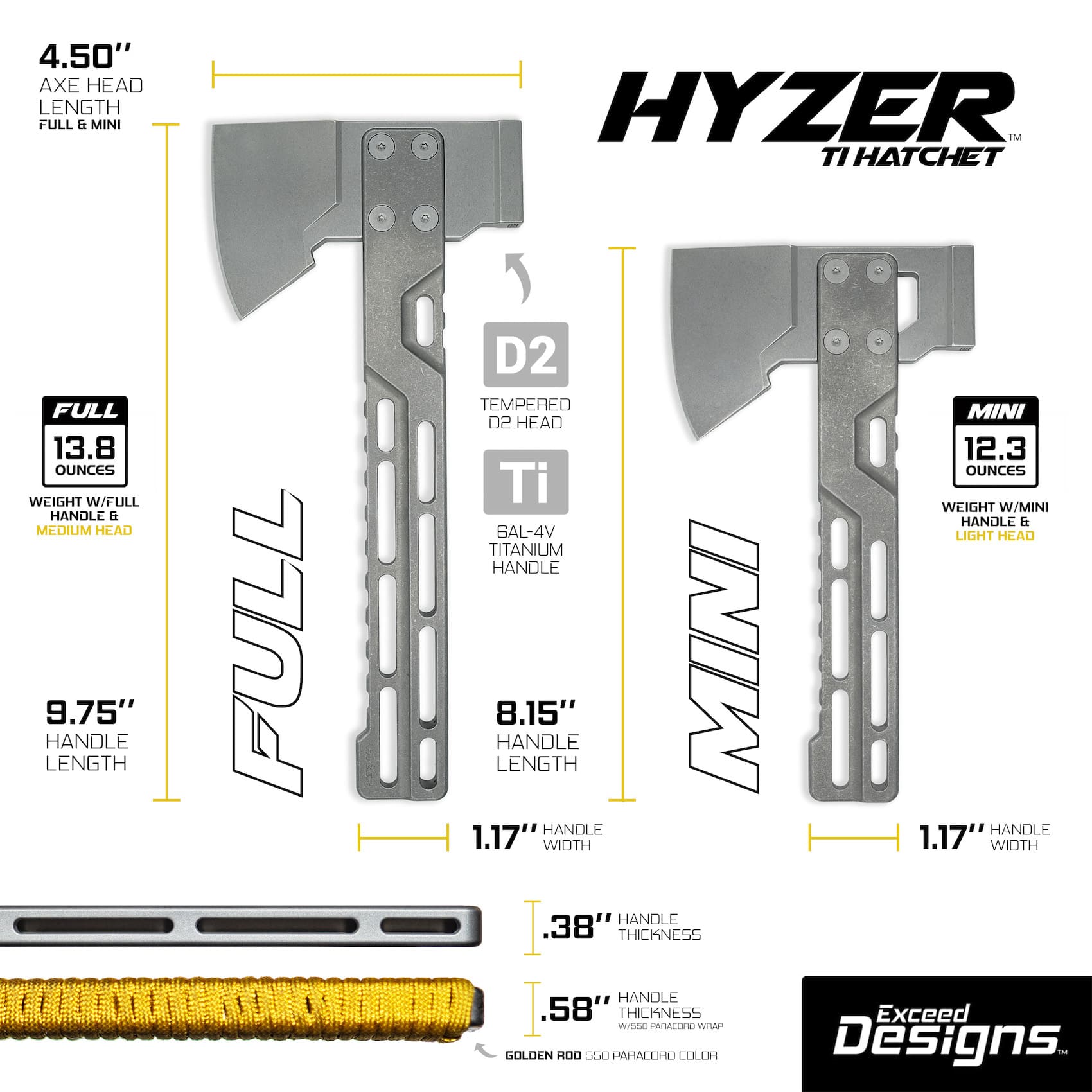 Exceed Designs Hyzer Hatchet Full – Mukama