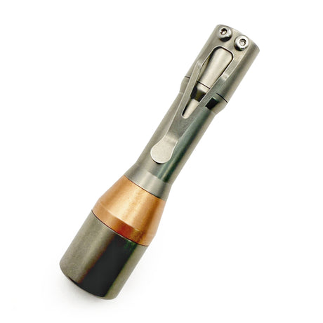 Mini Turbo Titanium Flashlight