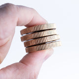 Rugged Lucky Duck Coin Bronze