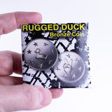 Rugged Lucky Duck Coin Bronze
