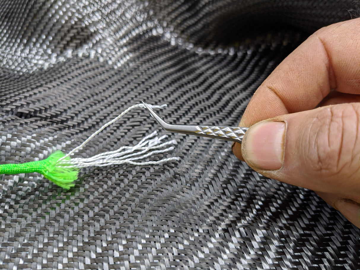 Bent Pineapple Titanium - Pinsetit