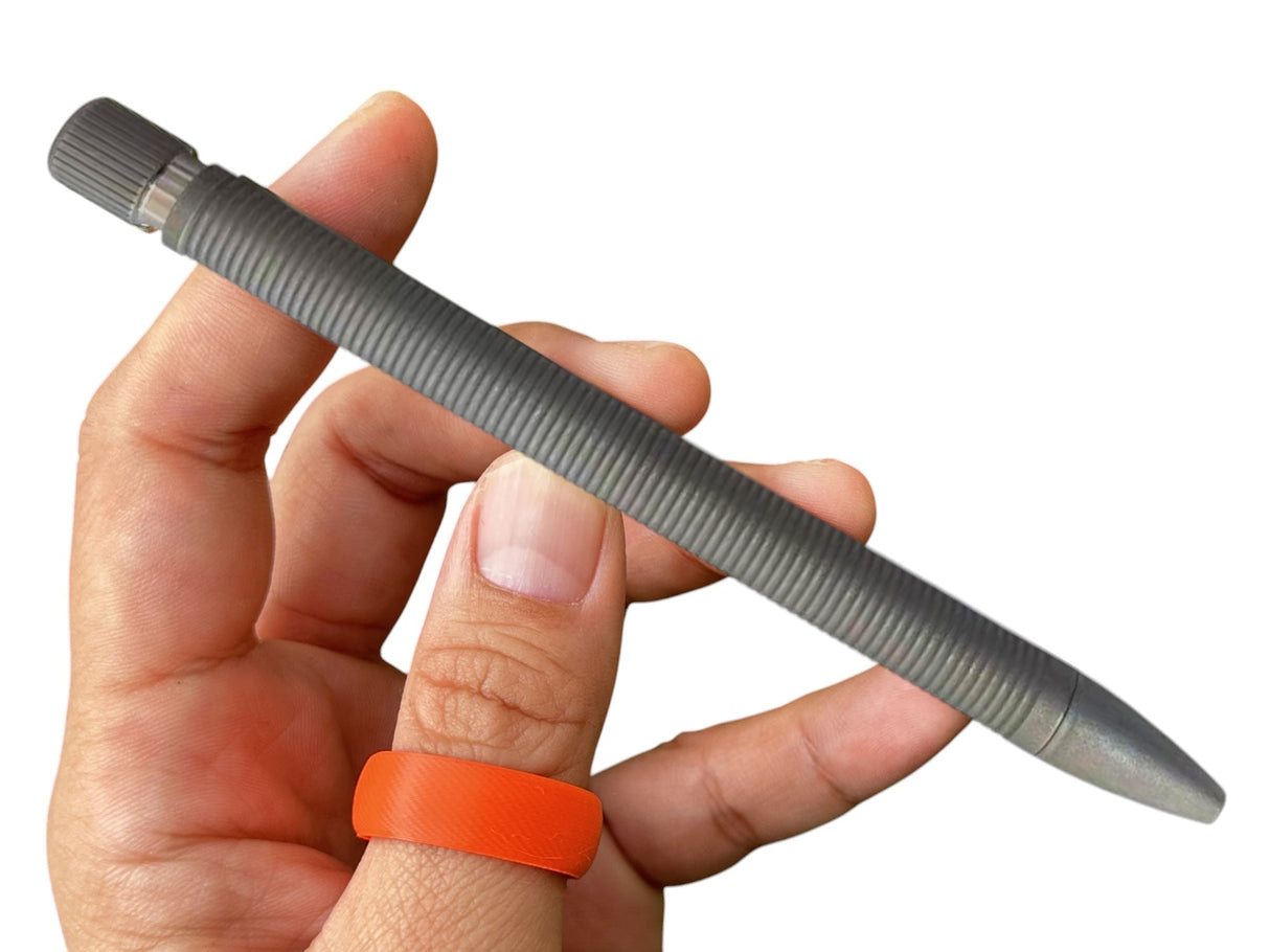 Titanium Flight Suit Full Grip Pen (Rev 2)